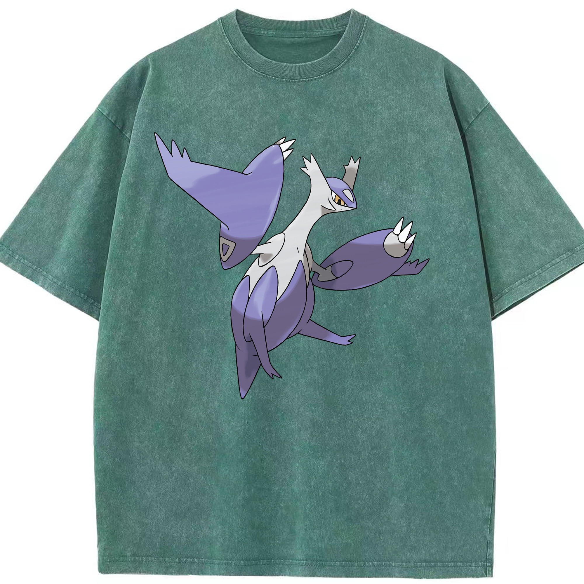 （画像用） ポケットモンスター Pokémon 綿100% ヴィンテージ風 半袖Tシャツ（フロントプリント）